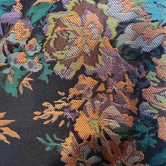 Anthropologie Black Floral Jacket - Picture 8 of 11